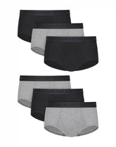 Hanes Ultimate Men's Underwear Briefs Pack - 6-Pack - ComfortSoft Cotton - Moisture-Wicking