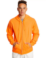 Hanes EcoSmart Unisex Full-Zip Fleece Hoodie