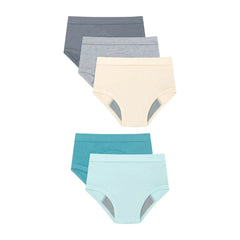 Hanes Toddler Boys' Heavy Potty Trainer Underwear Brief Pack, 5-Pack, Cotton, Odor Control