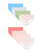 Hanes Ultimate Pure Comfort Girls' Brief Underwear, Cotton, 8-Pack