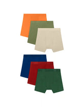 Hanes Originals SuperSoft Boys' Underwear Boxer Brief Pack, 6-Pack, Moisture Wicking, Assorted Solids