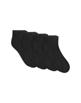 Hanes Moves Impact ZoneMen's Ankle Socks Pack, 4-Pair Pack, Cushioned X-Temp Moisture-Wicking Socks