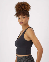 Hanes Moves Women's Padded Crop Top