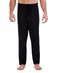 Hanes Men’s Pajama Set, Notch Collar, Cotton Blend