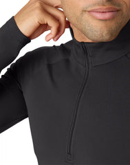 Hanes Moves Men’s Quarter-Zip Pullover, Moisture-Wicking