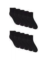Hanes Women's Athletic Ankle Socks, Full Sole Cushion, 10-Pairs