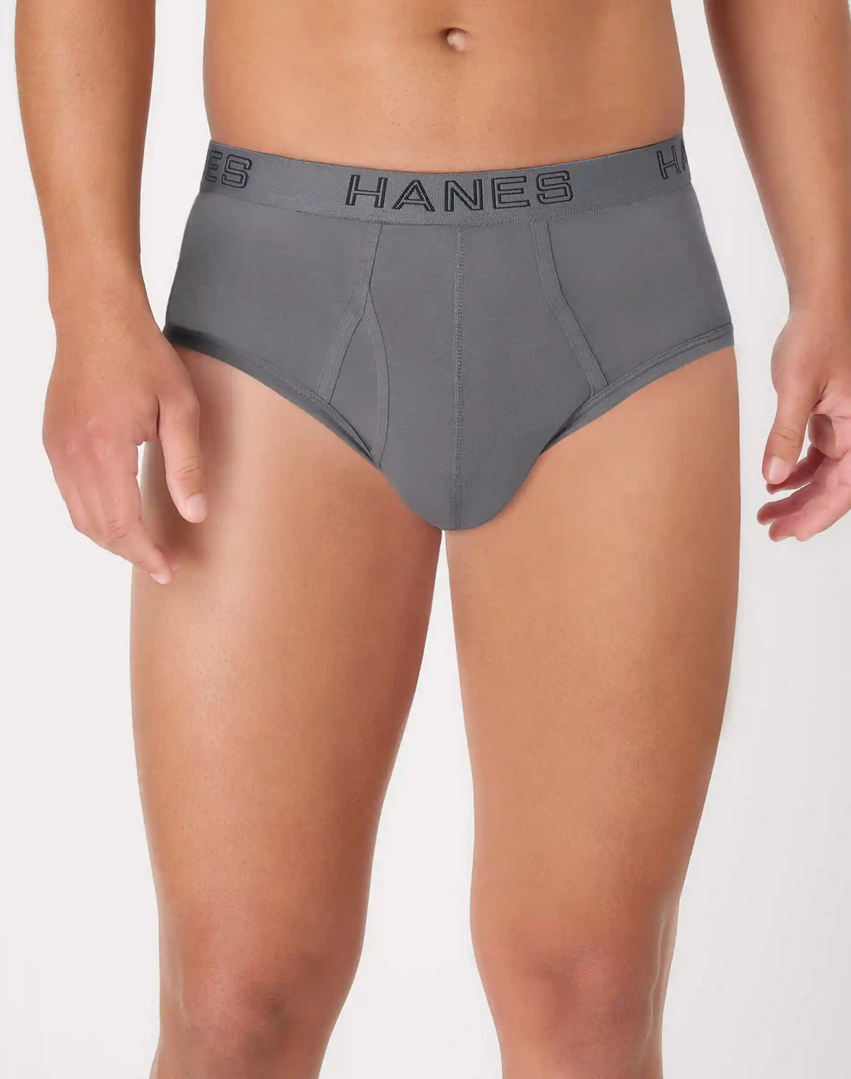 Hanes Ultimate Men's Underwear Briefs Pack - 4-Pack - Cotton-Stretch Underwear - Moisture-Wicking