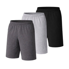 Hanes Essentials Men’s Shorts with Pockets Pack, 3-Pack, 7.5"