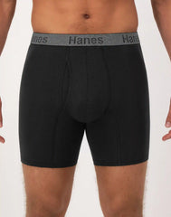 Hanes Men's Comfort Flex Fit® Ultra Soft Cotton Stretch Boxer Briefs 3-Pack