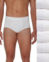 Hanes Ultimate Men's Underwear Briefs Pack - 6-Pack - ComfortSoft Cotton Underwear - Moisture-Wicking