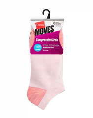 Hanes Women's Lightweight Performance No Show Socks, 6-Pairs