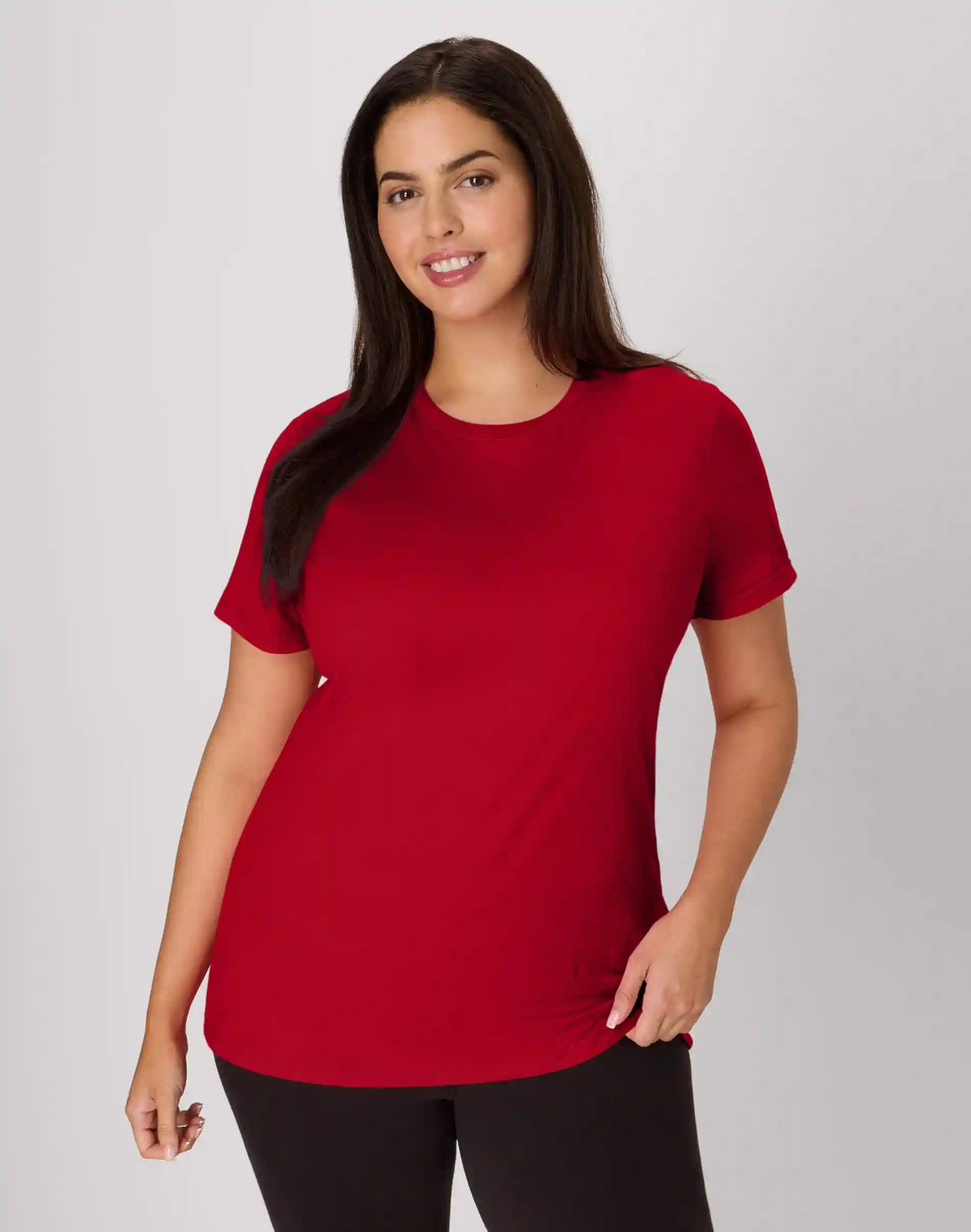 Hanes Just My Size Women’s Cotton Crewneck T-Shirt (Plus Size)