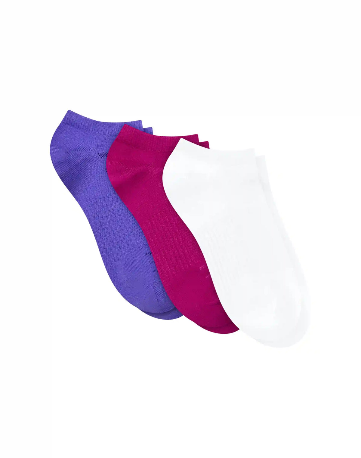 Hanes Moves Women’s Seamless Stretch No Show Socks, 3 Pairs