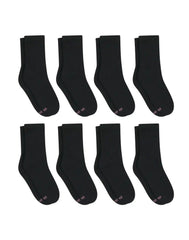 Hanes Ultimate Women's Crew Socks Pack, Cushioned, 8-Pairs