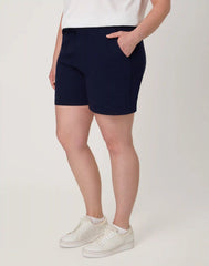 Hanes Women's Jersey Pocket Shorts, 7"