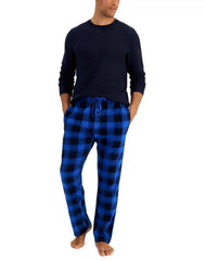 Hanes Men’s Micro Fleece Pajama Set