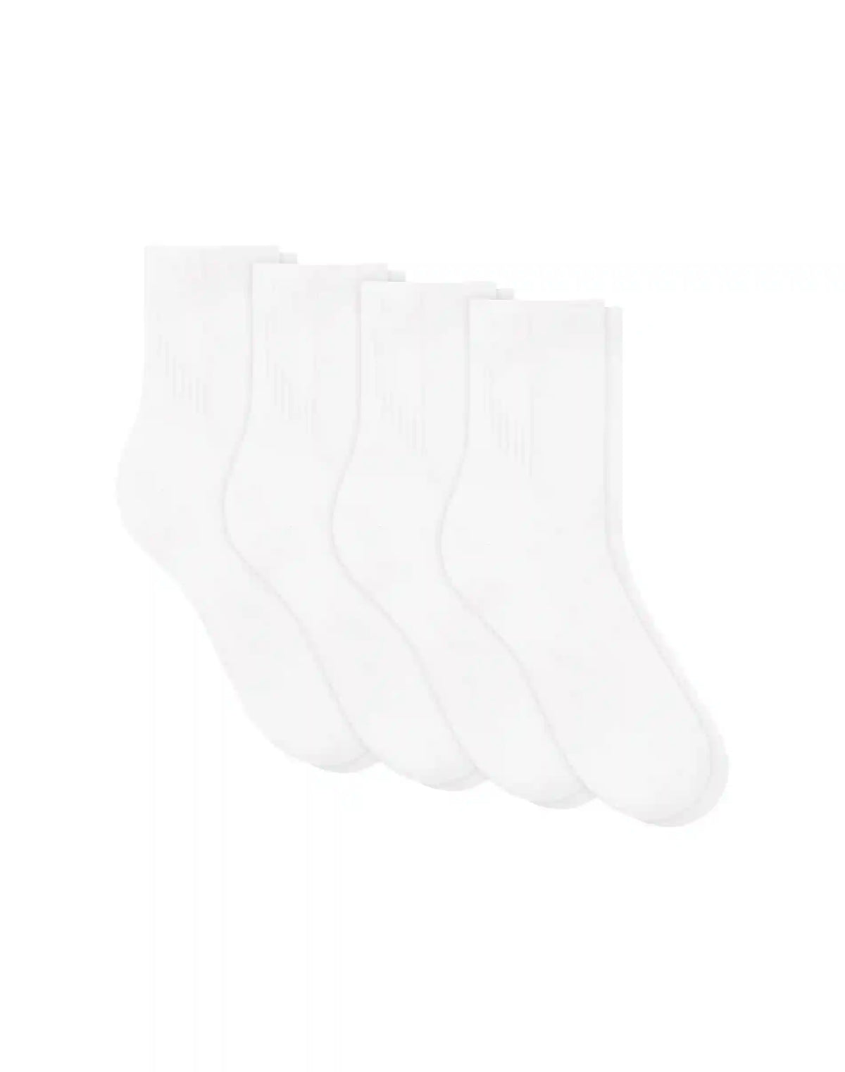 Hanes Moves Impact Zone Men's Socks Pack, 4-Pair Pack, Cushioned X-Temp Moisture-Wicking Socks