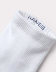 Hanes Moves Women’s Seamless Stretch Ankle Socks, 3 Pairs