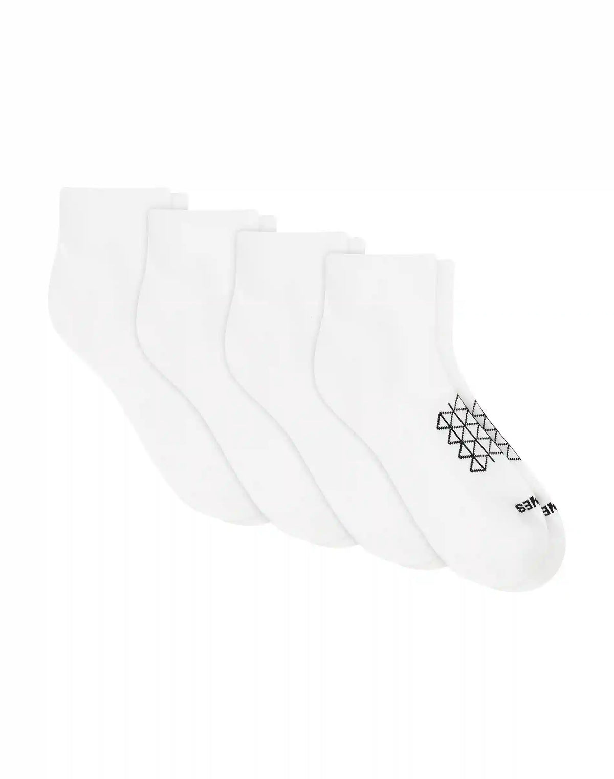 Hanes Absolute Run Men's Socks Pack, 4-Pack, Heel-Shield Tab, Moisture Wicking