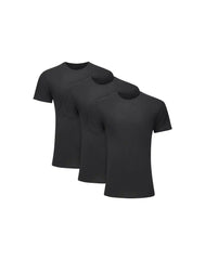 Hanes Ultimate® Men's Undershirts Crewneck Pack – 3-Pack – Comfort Fit Stretch Tees – Moisture Wicking