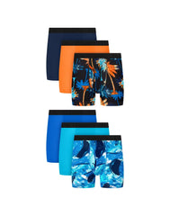 Hanes Originals SuperStretch Boys' Underwear Boxer Briefs Pack, 6-Pack