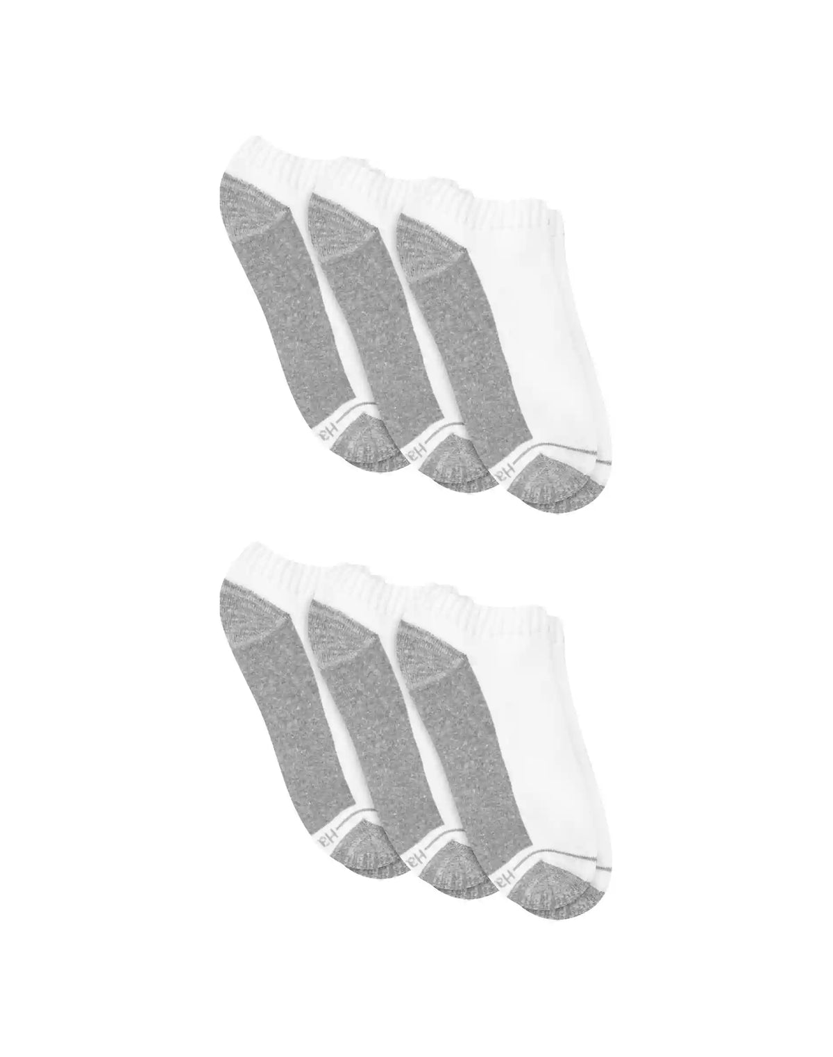 Hanes Ultimate Men's Ultra Cushion Low Cut Socks, 6-Pairs
