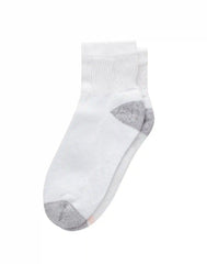 Hanes Women's Ankle Socks, Moisture-Wicking, Extended Sizes 8-12, 6-Pairs