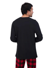 Hanes Men’s Fleece Pajama Set, X-Temp
