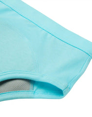 Hanes Toddler Girls' Heavy Absorbency Underwear Briefs Pack, 5-Pack, Cotton, Odor Control, Solids