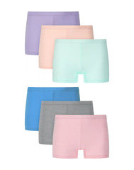 Hanes Toddler Girls' Shorts Pack, 6-Pack, Cotton Stretch
