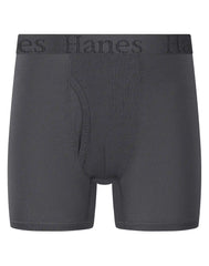 Hanes Originals SuperSoft Boys' Underwear Boxer Brief Pack, 6-Pack, Moisture Wicking, Multi-Pack