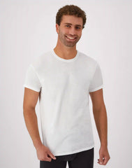 Hanes Men's White Undershirt Pack, 6-Pack, Odor Control