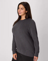 Hanes Just My Size EcoSmart Women's Fleece Sweatshirt, V-Notch (Plus Size)