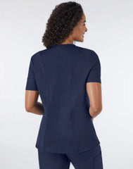 Hanes Comfort Fit Scrubs Women's Rib Back Scrub Top