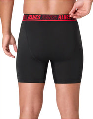 Hanes Ultimate® Moves® Men's Underwear Boxer Briefs Pack – 3-Pack – X-Temp™ Performance Total Support Pouch® Stretch