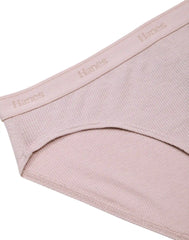 Hanes Girls' Underwear Bikini Pack, 6-Pack, Comfort Flex, Moisture-Wicking