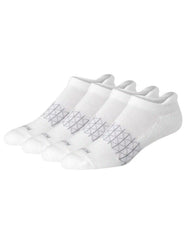 Hanes Absolute Active Men's Heel Shield Socks Pack, 4-Pair Pack, Moisture-Wicking Cushioned Seamless Socks