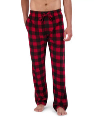 Hanes Men’s Fleece Pajama Set, X-Temp