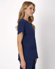 Hanes Premium Scrubs Women's 3-Pocket Scrub Top