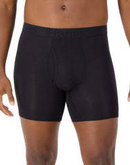 Hanes Originals Ultimate Men's SuperSoft Boxer Brief Underwear, Black, 3-Pack