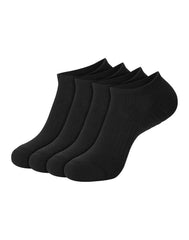 Hanes Moves Impact Zone Men's No Show Socks Pack, 4-Pair Pack, X-Temp, Moisture Wicking