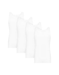 Hanes Big Man Ultimate® ComfortSoft® Men's Undershirts Tanks Pack – 4-Pack – Cool Comfort® Cotton (Big & Tall)