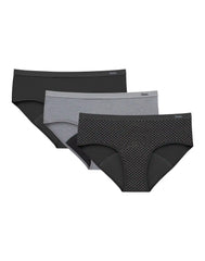 Hanes Comfort, Period. Hipster Period Underwear, Super Leaks, 3-Pack