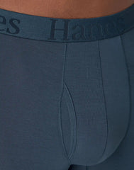 Hanes Originals Men's SuperSoft Boxer Brief Underwear, Viscose from Bamboo, Assorted, 3-Pack