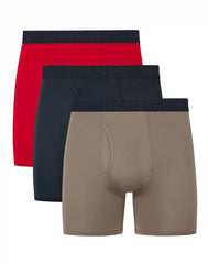 Hanes Ultimate® Comfort Sport Men's Underwear Boxer Briefs Pack – 3-Pack – X-Temp® – Moisture-Wicking Performance