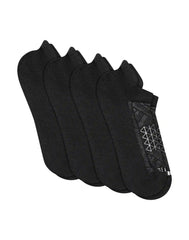 Hanes Absolute Run Men'sSocks Pack, 4-Pair Pack, Heel-Shield Tab, Moisture Wicking