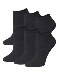 Hanes Originals Women’s SuperSoft No Show Socks, 6-Pairs