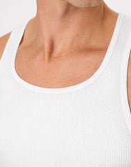 Hanes Ultimate Men's Tank Undershirt Pack - 6-Pack - ComfortSoft Cotton Tank Top - Moisture-Wicking