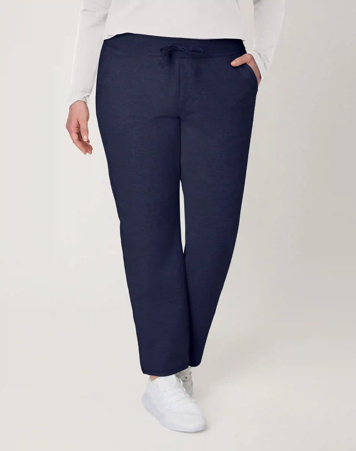 Hanes Women's French Terry Pants with Pockets, 31"