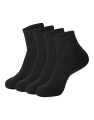 Hanes Moves Impact ZoneMen's Ankle Socks Pack, 4-Pair Pack, Cushioned X-Temp Moisture-Wicking Socks